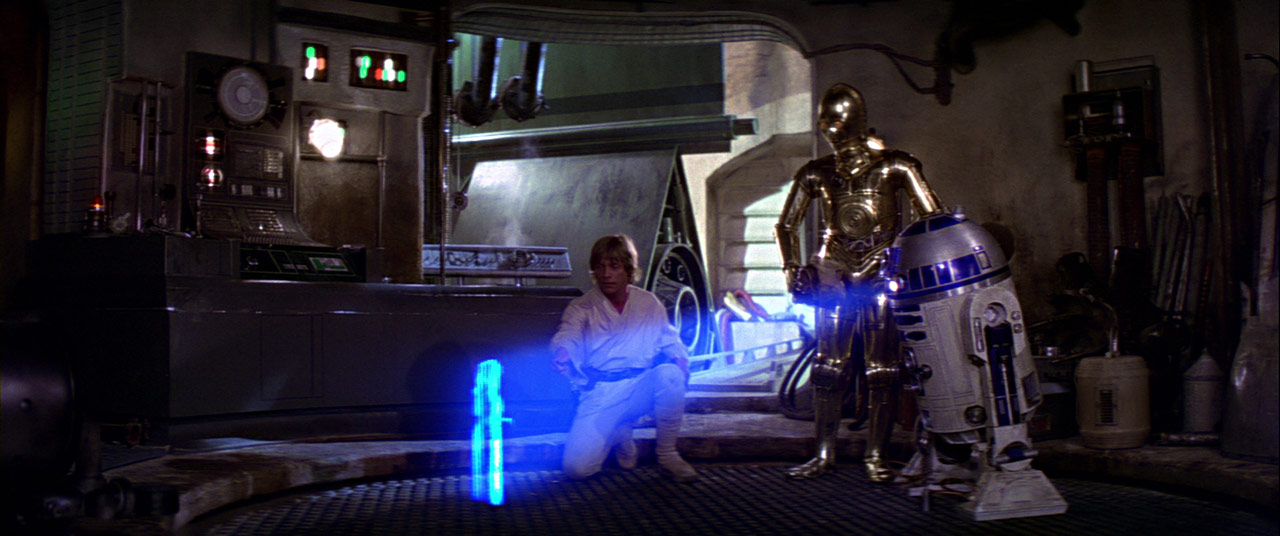 Star wars hologram